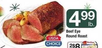 Safeway Beef eye round roast offer