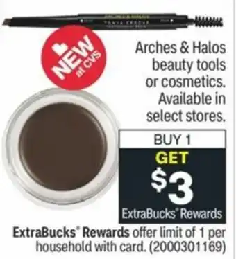 CVS Arches & Halos Beauty Tools or Cosmetics offer