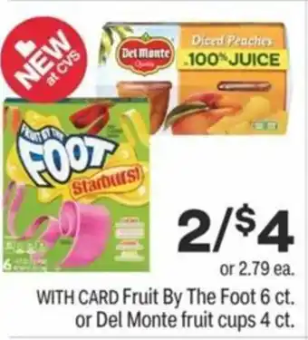 CVS Fruit By The Foot 6 ct offer
