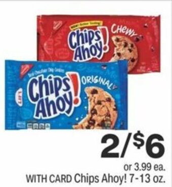 CVS Chips Ahoy ! 7-13 oz offer