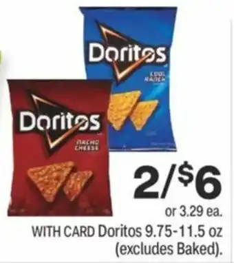 CVS Doritos 9.75-11.5 oz offer