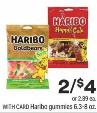 CVS Haribo Gummies 6.3-8 oz offer