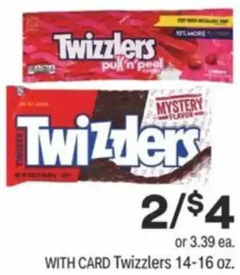 CVS Twizzlers 14-16 oz offer
