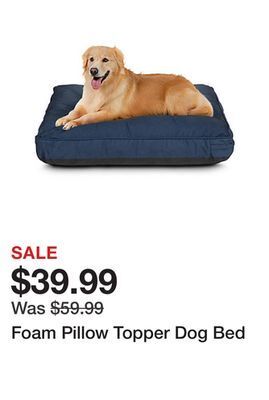 Tractor Supply Company Foam pillow topper dog bed offer