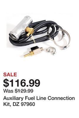 Tractor Supply Company Auxiliary fuel line connection kit, dz 97960 offer