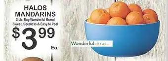 Foodland Halos mandarins offer