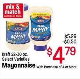 Maceys Kraft mayonnaise offer
