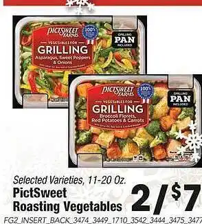 Pictsweet roasting vegetables