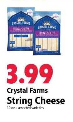 Festival Foods Crystal farms string cheese offer