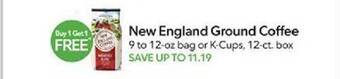 Publix New england ground coffee offer