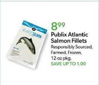 Publix Publix atlantic salmon fillets offer