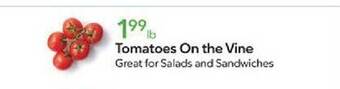 Tomatoes on the vine