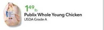 Publix Publix whole young chicken offer