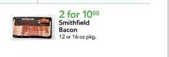 Publix Smithfield bacon offer