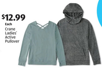 Aldi Crane Ladie's Active Pullover offer