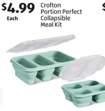 Aldi Crofton Portion Perfect Collapsible Meal Kit offer