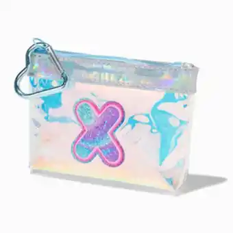 Claire's Holographic initial coin purse - x offer