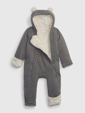 Baby sherpa bear one-piece