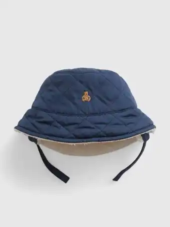 Baby 100% recycled sherpa-lined bucket hat