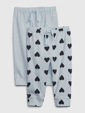 BabyGap Baby 100% organic cotton pull-on pants (2-pack) offer
