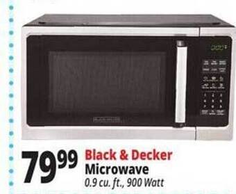 Ocean State Job Lot Black & decker microwave offer
