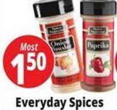 Ocean State Job Lot Everyday spices offer