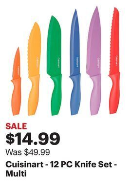 Best Buy Cuisinart - 12 pc knife set - multi offer