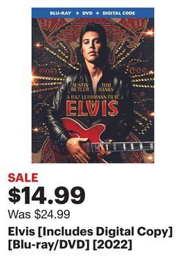 Best Buy Elvis [includes digital copy] [blu-ray/dvd] [2022] offer