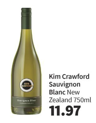 Total Wine Kim crawford sauvignon blanc offer