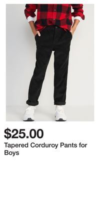 Old Navy Tapered corduroy pants for boys offer