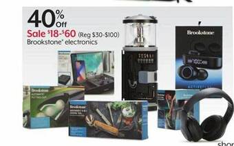 Bealls Brookstone electronics offer