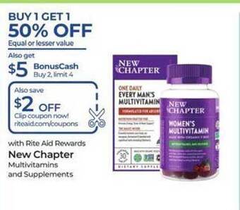 Rite Aid New chapter offer