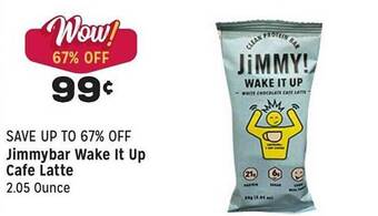 Grocery Outlet Jimmybar wake it up cafe latte offer