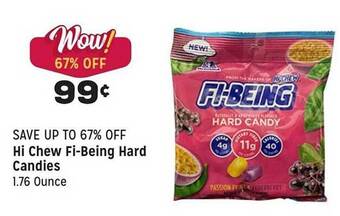 Grocery Outlet Hi chew fi-being hard candies offer