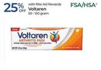 Rite Aid Voltaren offer