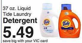 Harris Teeter Liquid tide laundry detergent offer