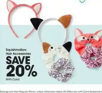King Soopers Squishmallow hair accessories offer