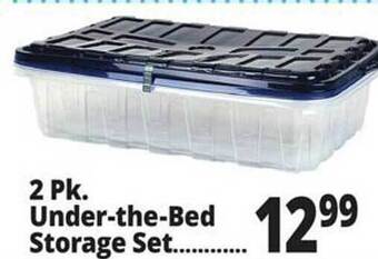 Ocean State Job Lot Under-the-bed storage set offer