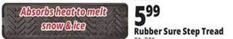 Ocean State Job Lot Rubber sure step tread offer