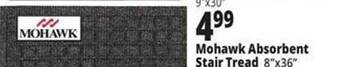 Ocean State Job Lot Mohawk absorbent stair tread offer