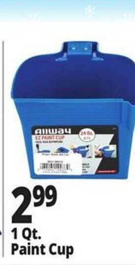 Ocean State Job Lot Paint cup offer