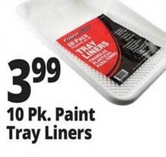 Ocean State Job Lot Paint tray liners offer