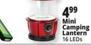 Ocean State Job Lot Mini camping lantern offer