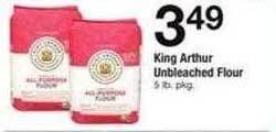 Safeway King arthur unbleached flour offer