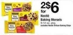 Safeway Nestlé baking morsels offer