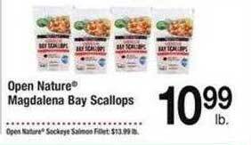 Safeway Open nature magdalena bay scallops offer