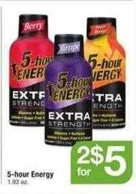 Safeway 5-hour energy offer