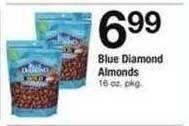 Safeway Blue diamond almonds offer