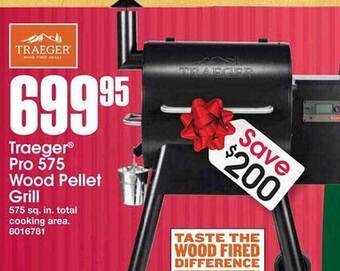 Ace Hardware Traeger pro 575 wood pellet grill offer