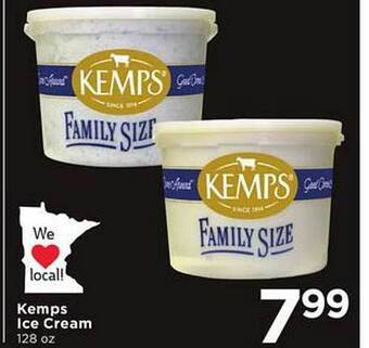 Cub Foods Kemps ice cream offer